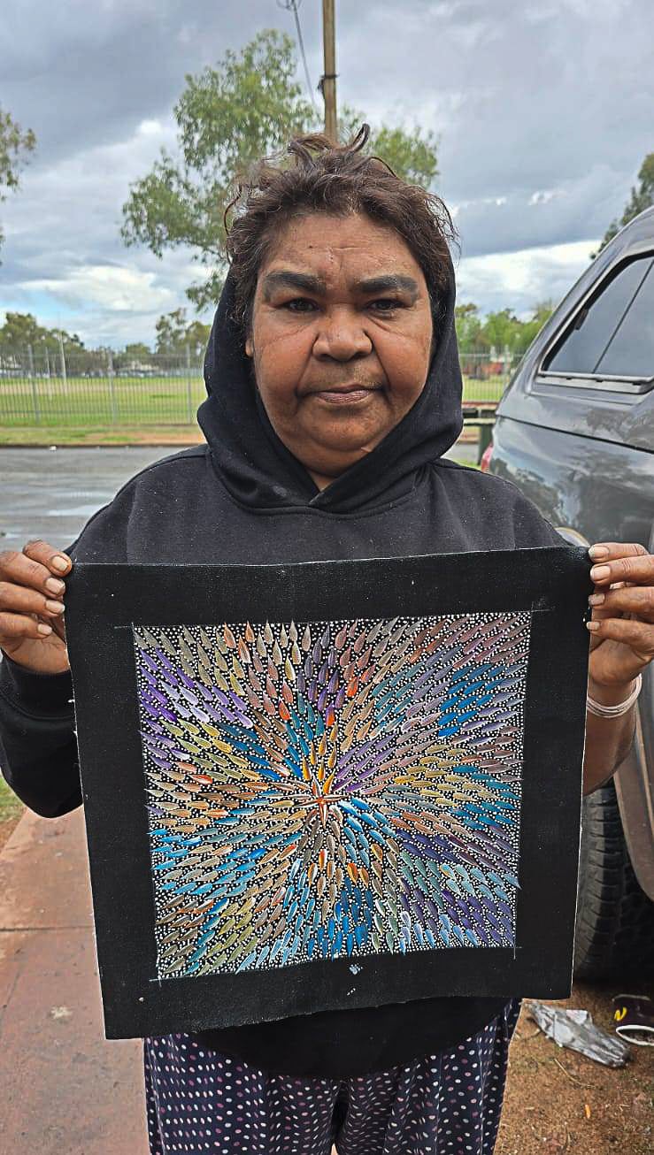 Bernadine Johnson Kemarre Aboriginal Art