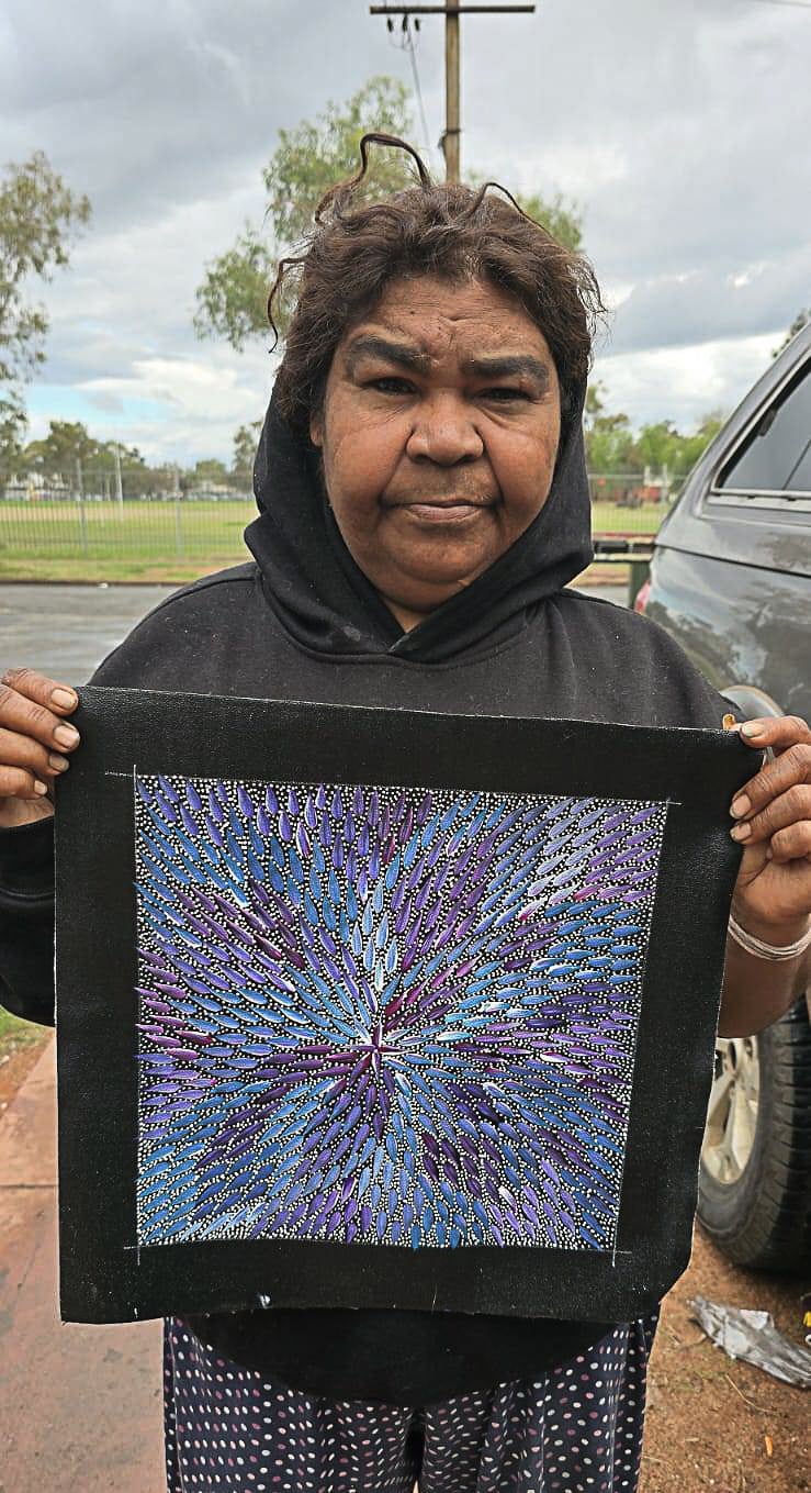 Bernadine Johnson Kemarre Aboriginal Art