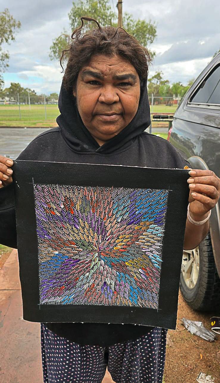 Bernadine Johnson Kemarre Aboriginal Art