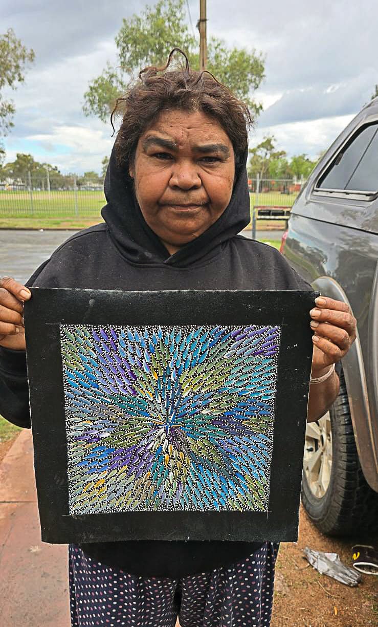 Bernadine Johnson Kemarre Aboriginal Art
