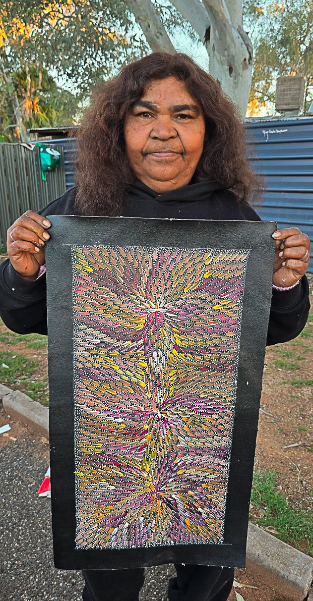Bernadine Johnson Kemarre Aboriginal Art