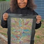 Bernadine Johnson Kemarre Aboriginal Art