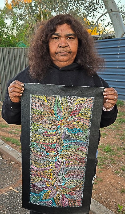 Bernadine Johnson Kemarre Aboriginal Art
