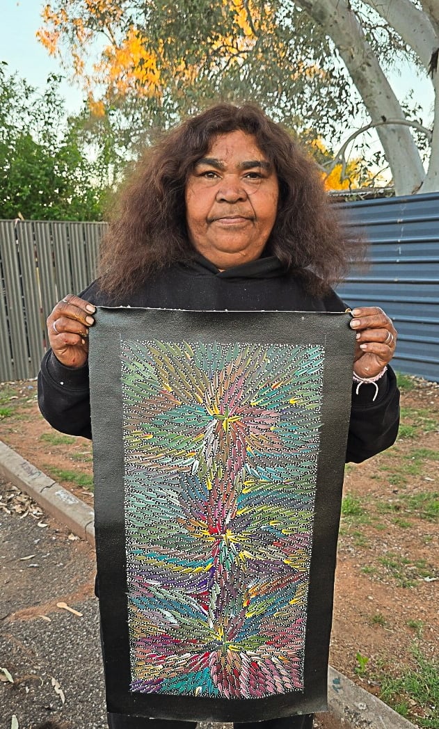 Bernadine Johnson Kemarre Aboriginal Art