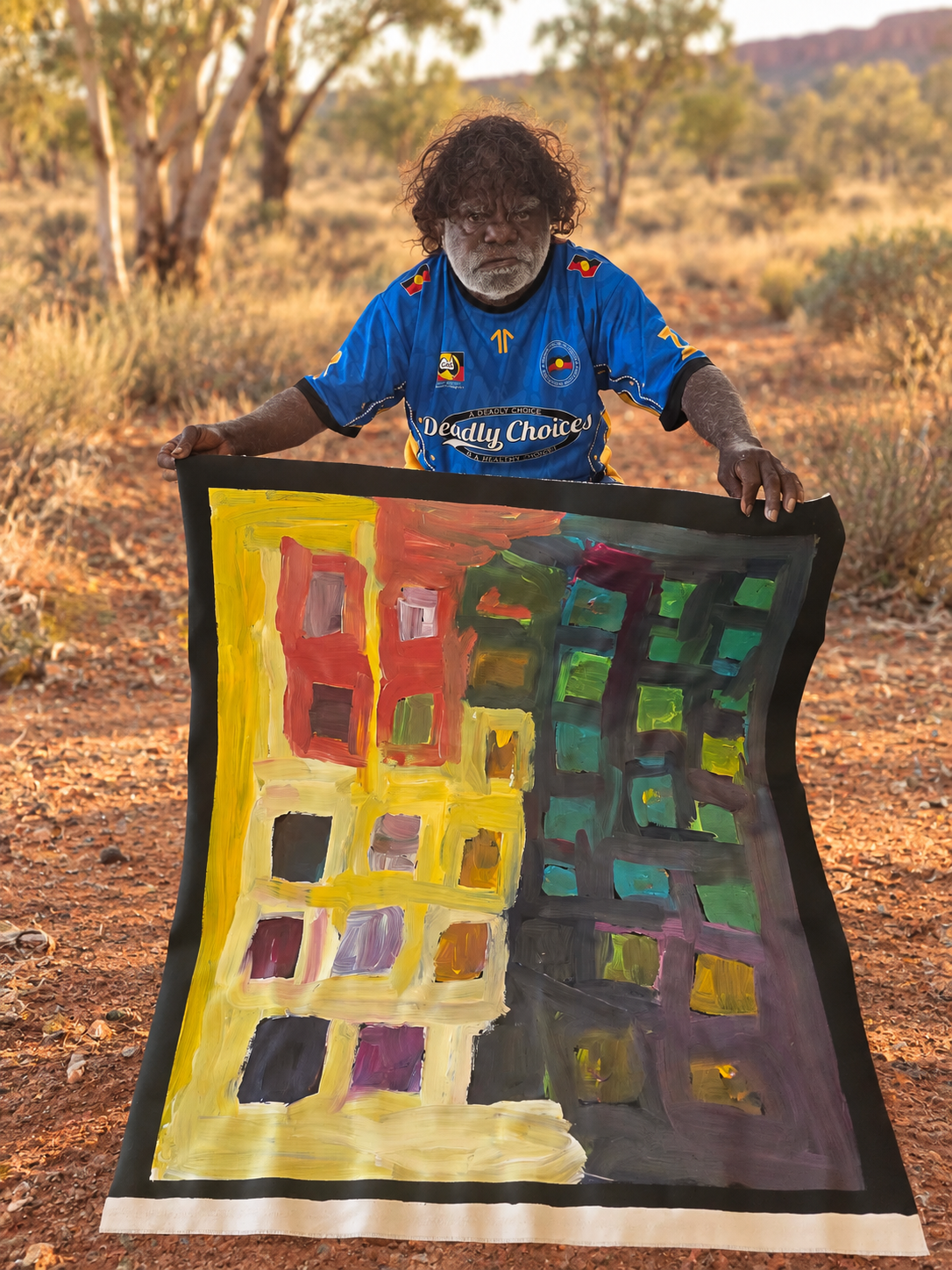 Bob Gibson Tjungurrayi Aboriginal Art