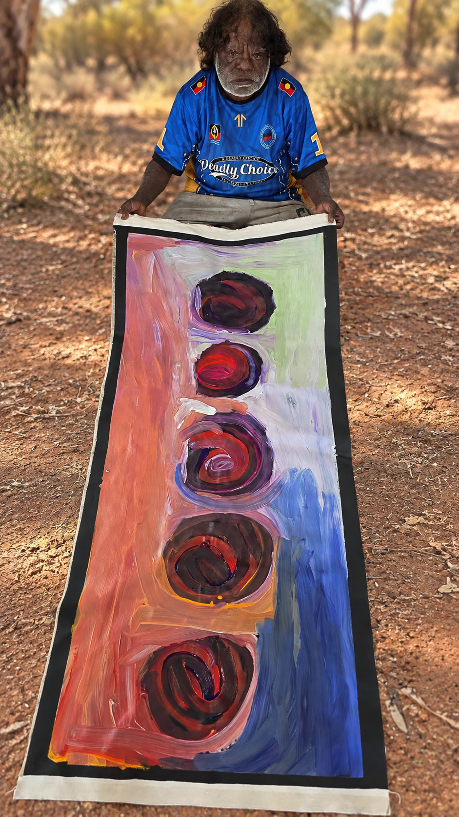 Bob Gibson Tjungurrayi Aboriginal Art