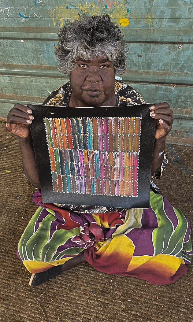 Jeannie Mills Pwerle Aboriginal Art