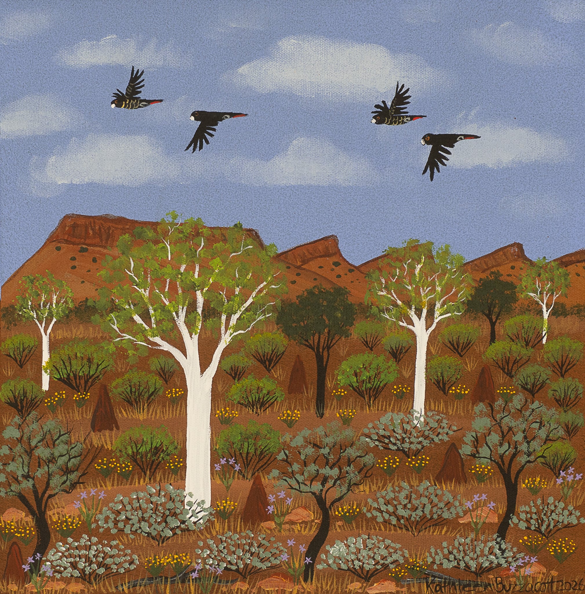 Kathleen Buzzacott Aboriginal Art