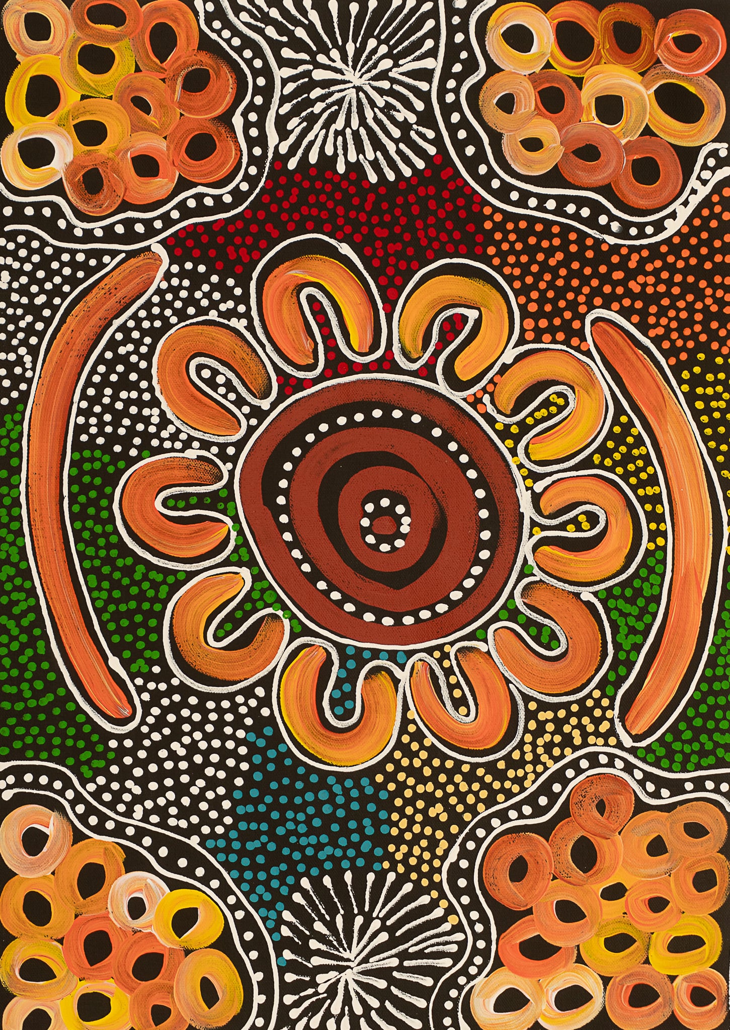 Louise Numina Napananka Aboriginal Art
