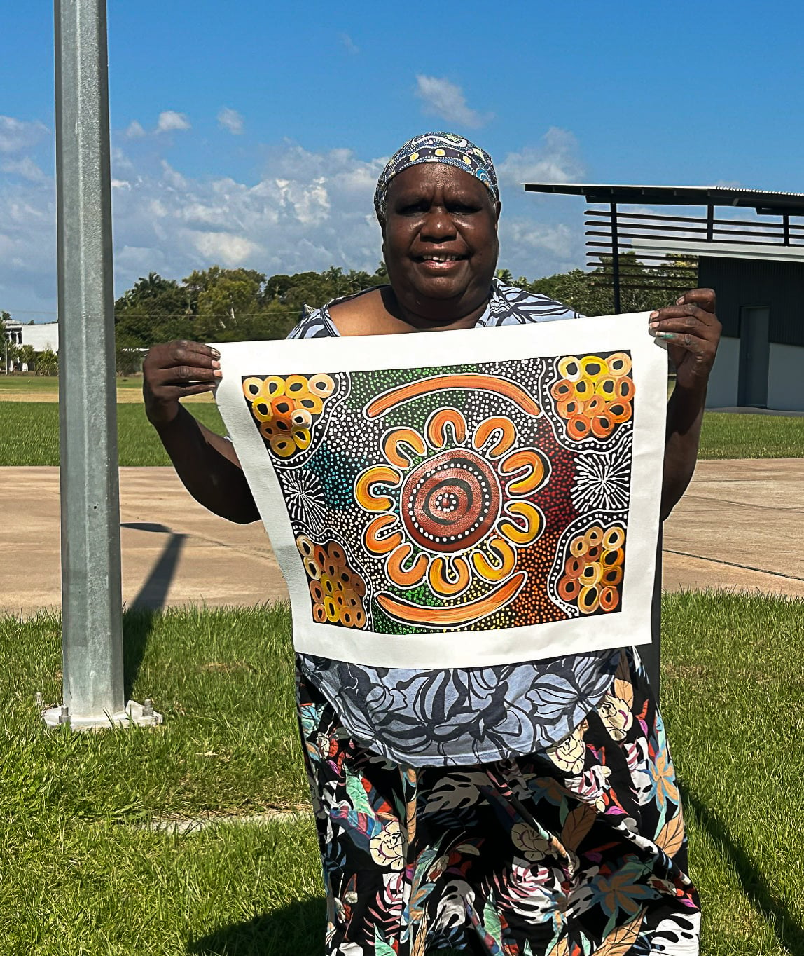 Louise Numina Napananka Aboriginal Art