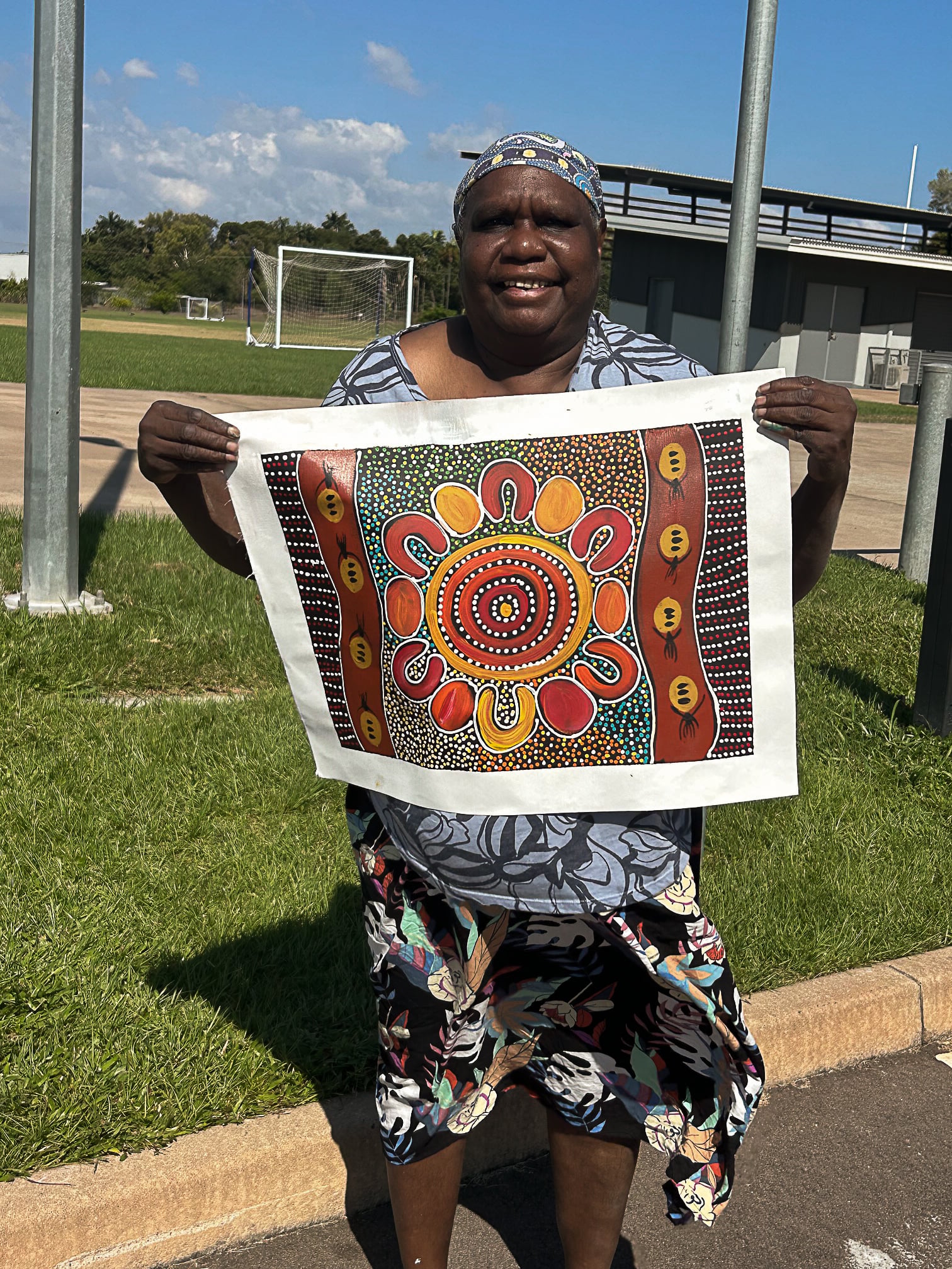 Louise Numina Napananka Aboriginal Art
