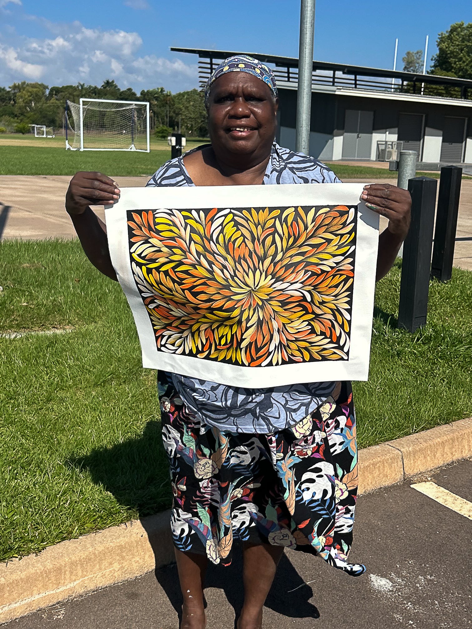 Louise Numina Napananka Aboriginal Art