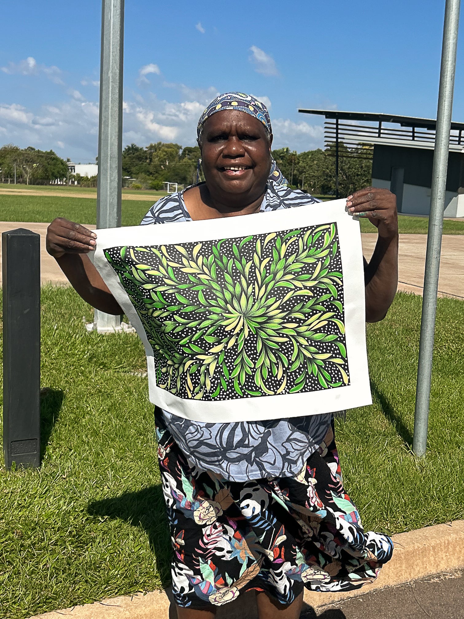 Louise Numina Napananka Aboriginal Art