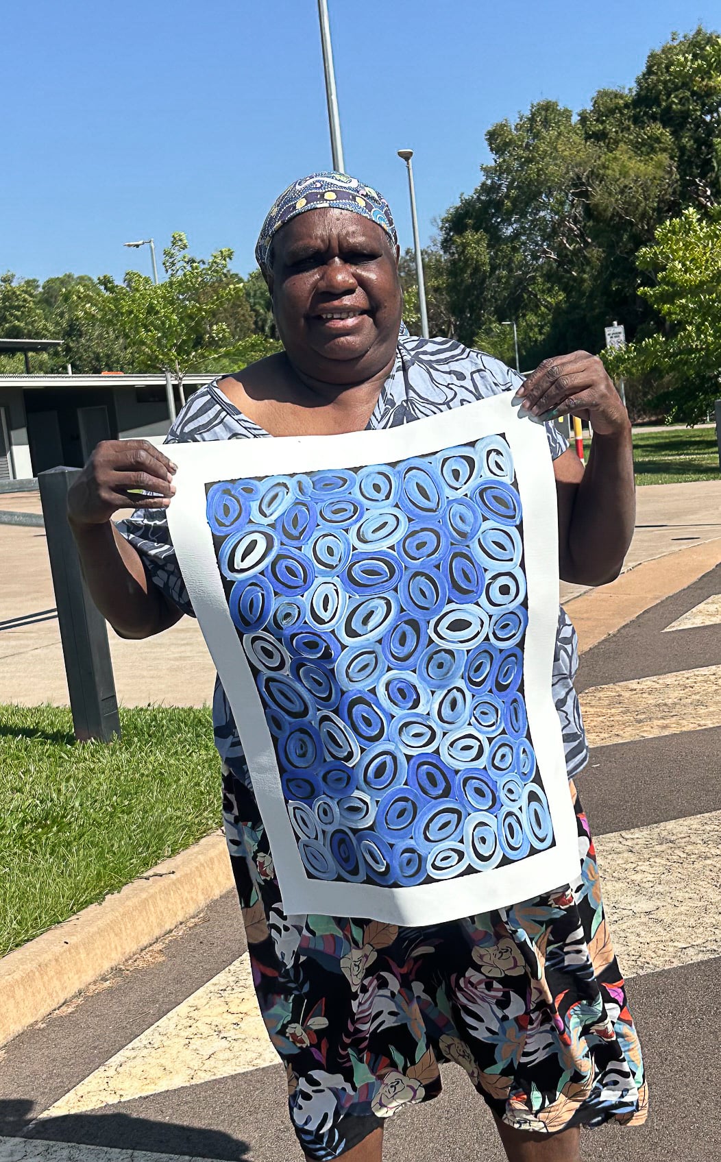 Louise Numina Napananka Aboriginal Art