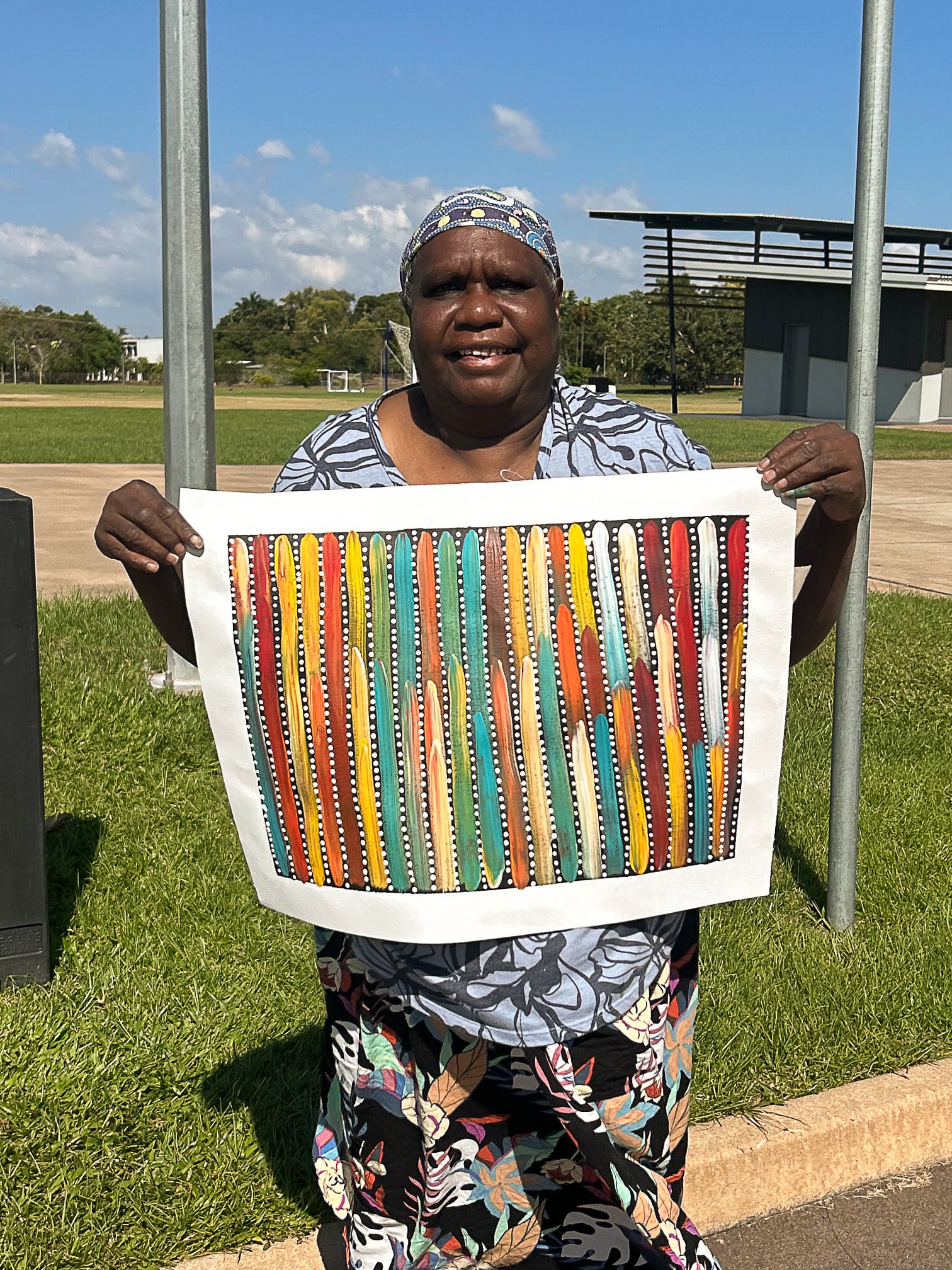 Louise Numina Napananka Aboriginal Art