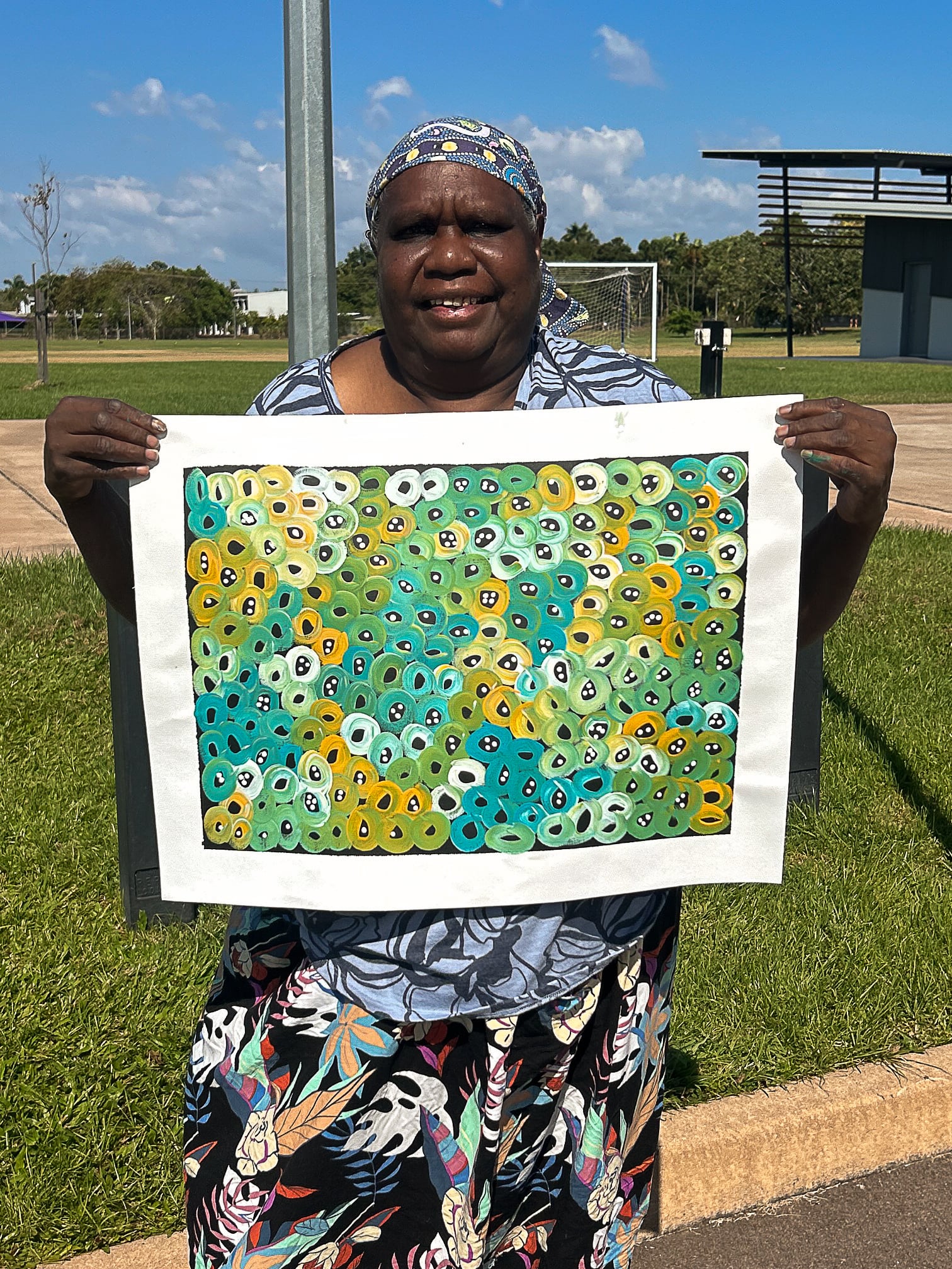 Louise Numina Napananka Aboriginal Art
