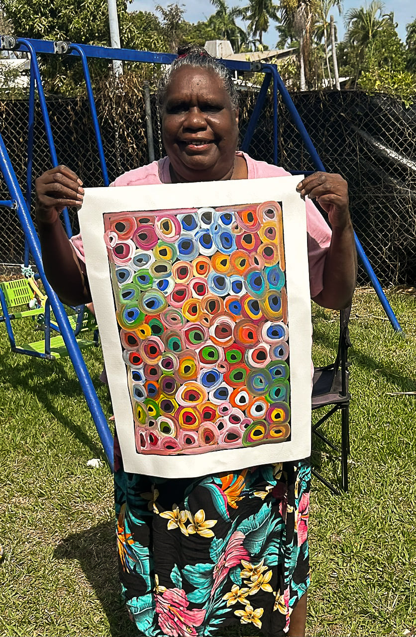 Louise Numina Napananka Aboriginal Art