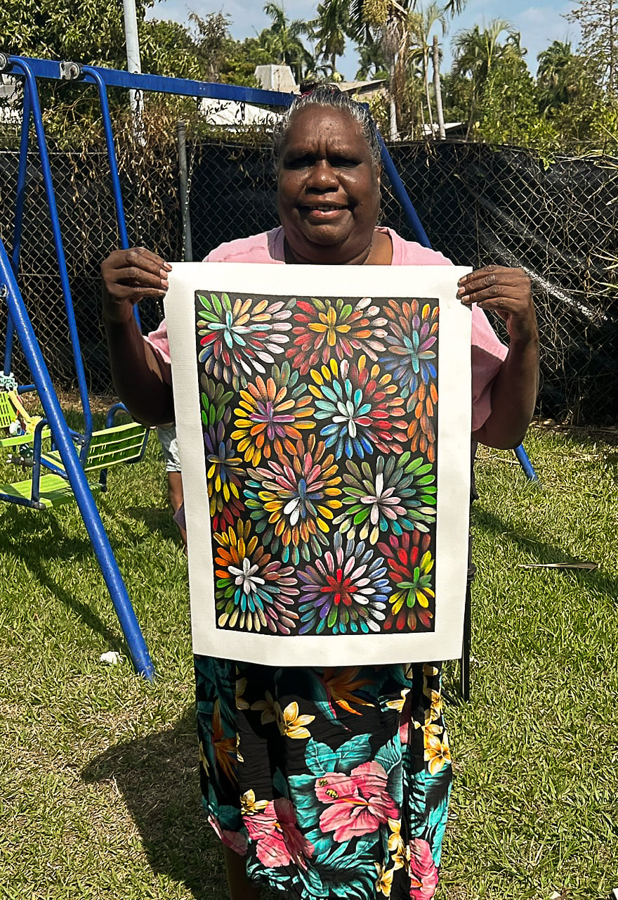 Louise Numina Napananka Aboriginal Art