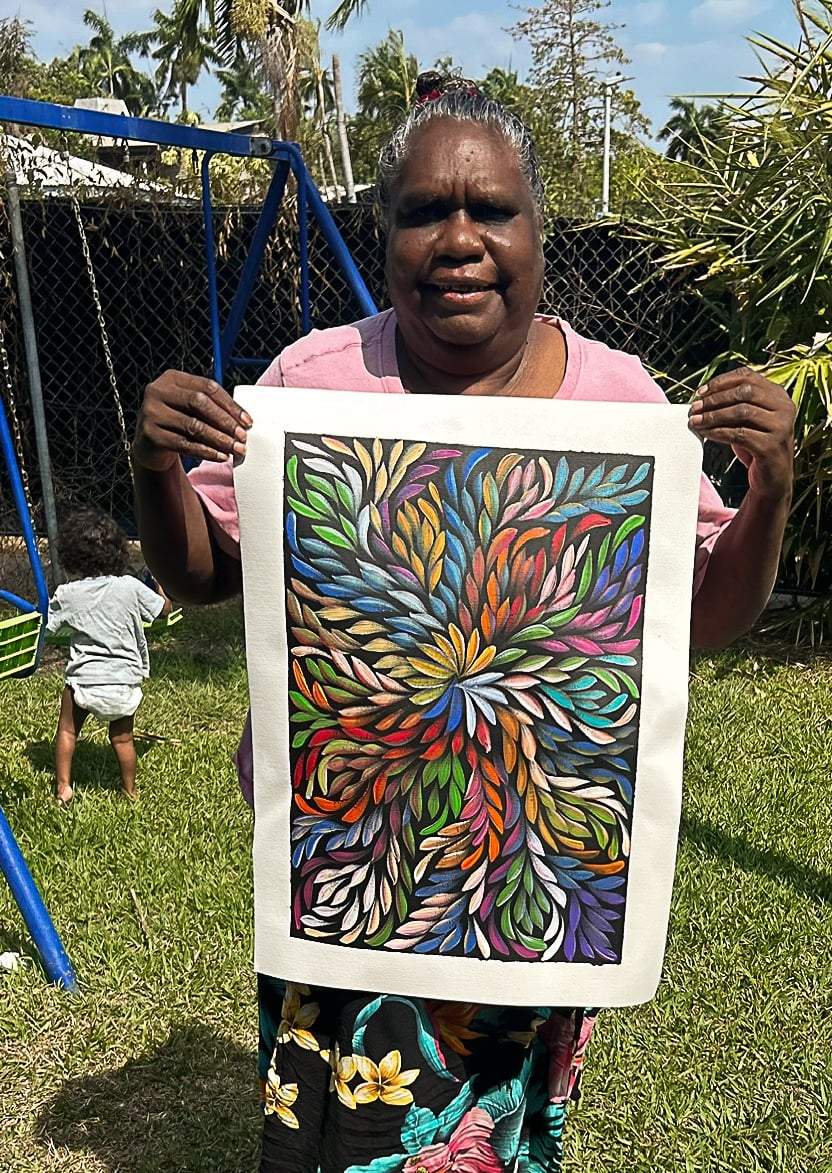Louise Numina Napananka Aboriginal Art