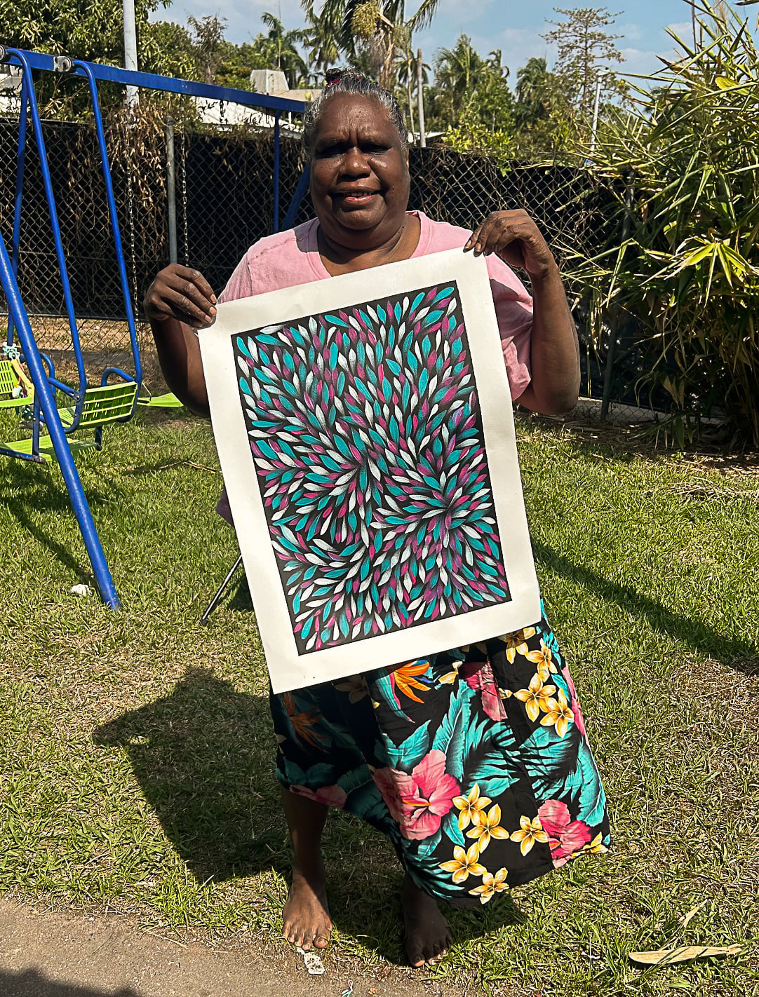 Louise Numina Napananka Aboriginal Art