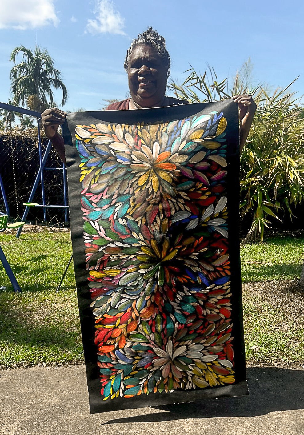 Louise Numina Napananka Aboriginal Art