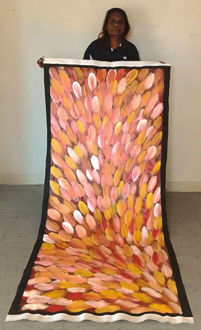 Roseanne Morton Petyarre Aboriginal Art