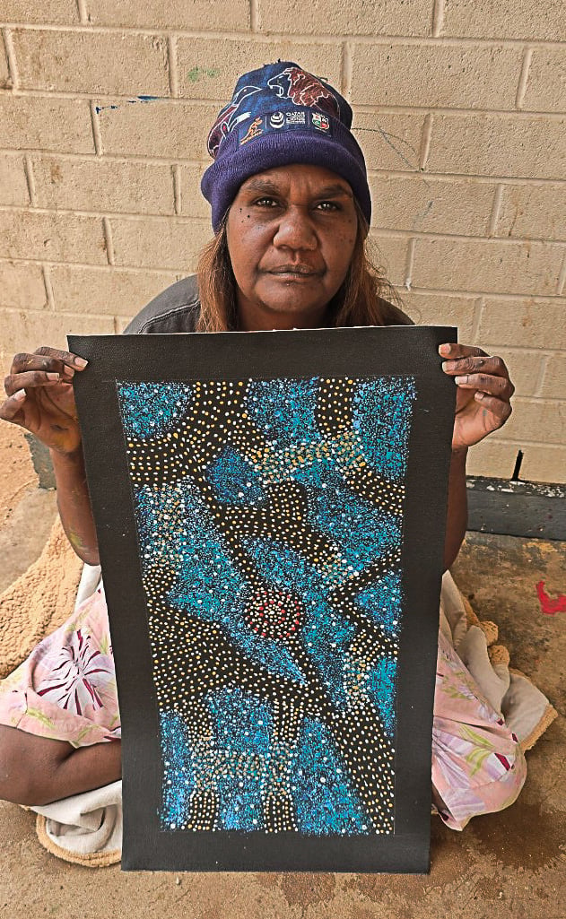 Roseanne Morton Petyarre Aboriginal Art
