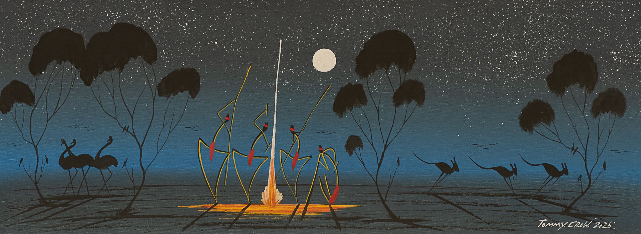 Tommy Crow Aboriginal Art