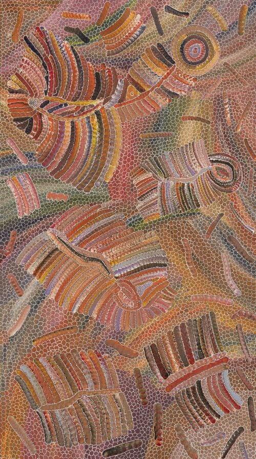 Jedda Purvis Kngwarreye Aboriginal Art