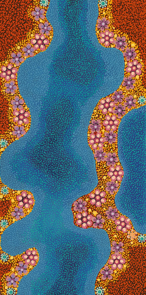 Andrew Tjupurrula Highfold Aboriginal Art