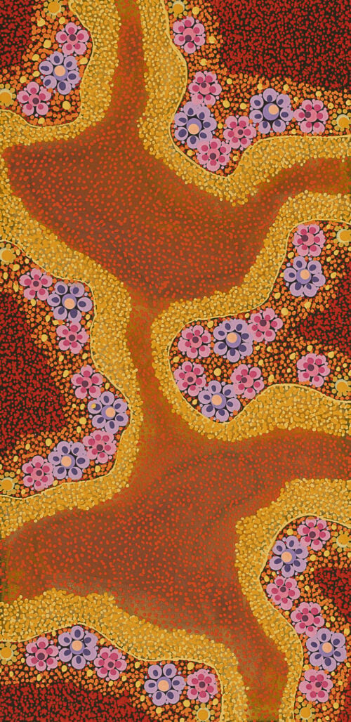 Andrew Tjupurrula Highfold Aboriginal Art
