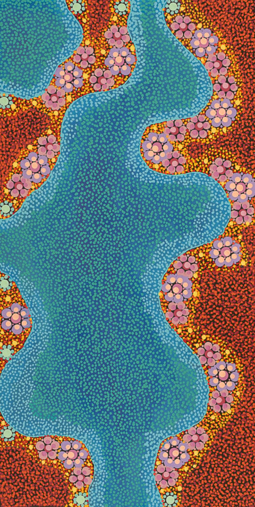 Andrew Tjupurrula Highfold Aboriginal Art