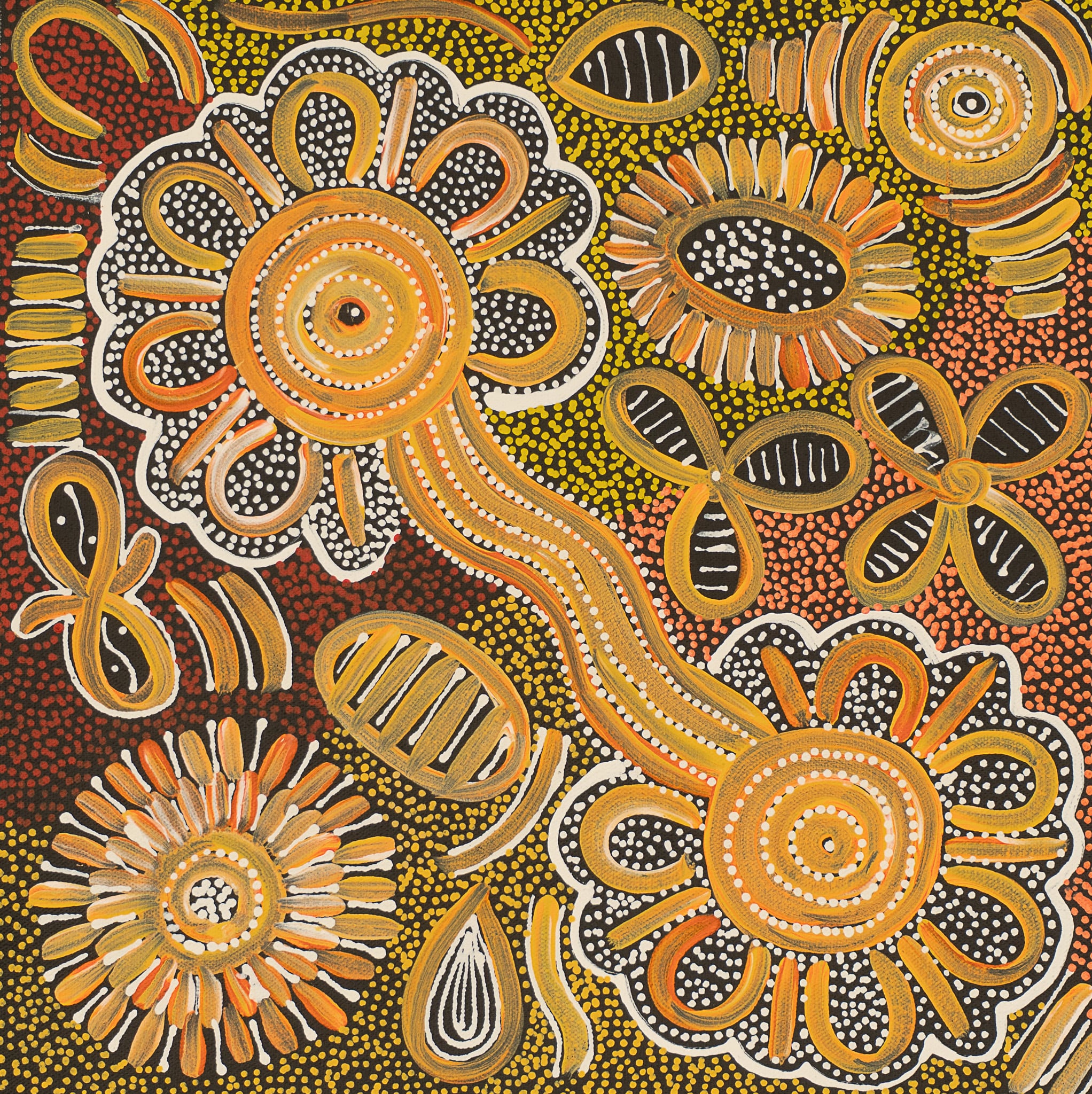 Bernadine Johnson Kemarre Aboriginal Art