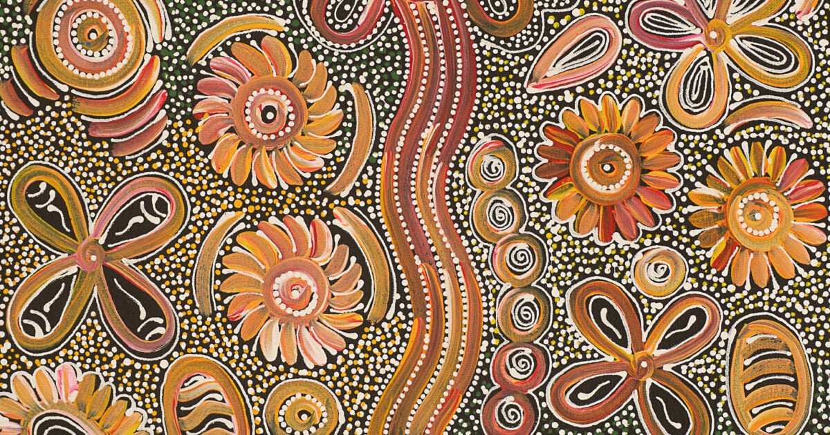 Alan Riley Australia Bernadine Johnson Kemarre / Bush Medicine Ceremony (BJ363)