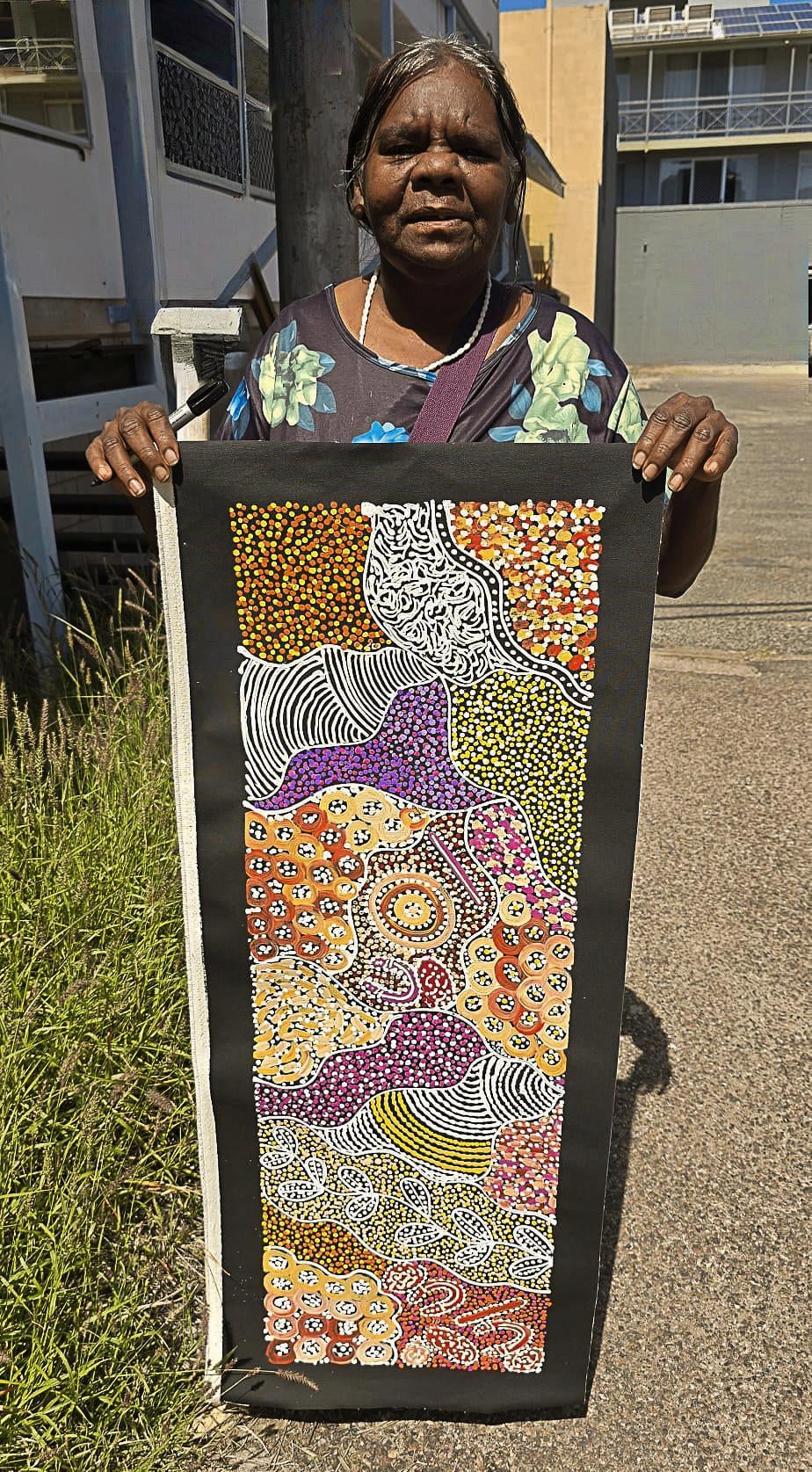 Janet Golder Kngwarreye Aboriginal Art